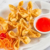 Crab Rangoon (5 Pcs) · Cream cheese fried wontons