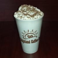 Countyline · Hazelnut, caramel, cinnamon, espresso, and whipped topping.