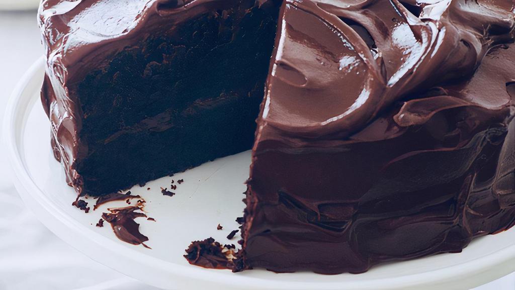 Chocolate Chocolate Cake  · Moist chocolate cake with creamy chocolate icing