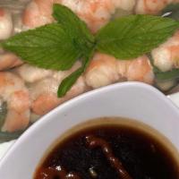Shrimp Spring Roll · Two pieces.