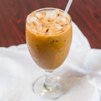 Vietnamese Coffee · Served with ice fresh pressed coffee and condensed milk.
