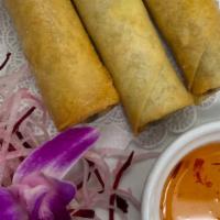 Vegetarian Spring Rolls (3 Pcs.)  · Three homemade crisp, fried vegetarian rolls served with Thai 54’s sweet and sour sauce.