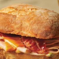 Ham & Bacon · Ham and bacon with one choice of cheese: provolone, swiss, or american.  Served with lettuce...