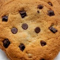 Chocolate Chunk Cookie · x-large chocolate chip cookie.