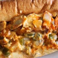 Buffalo Chicken  · Grilled Chicken with our house buffalo sauce with onions and peppers
