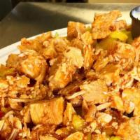 Buffalo Chicken  · Grilled Chicken tossed in our buffalo sauce with choice of cheese