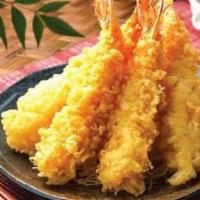 Shrimp · 5 piece shrimp with vegetable.