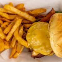 Mac & Cheese Burger · L.T.O, garlic mayo, American cheese.