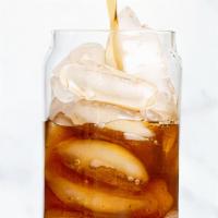 Cold Brew · Cold brewed coffee slightly sweet