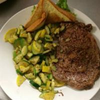Ribeye Steak · Favorite. 15 ounces cut of tender, aged, Buckhead beef. Served with a dinner salad and your ...