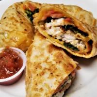 Fish Tacos · Fish tacos fried, grilled, or blackened, with lettuce and pico De gallo wrapped in a our tor...