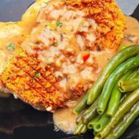 Country Fried Chic'N With Gravy  · Choose two sides