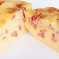 Egg Bites · The bacon and 3-cheese egg bite is a 2.3 oz blend of farm-fresh whole eggs and premium ingre...