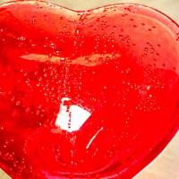 Hand-Crafted Heart · Enjoy our Hand-Crafted Wild Cherry 4oz heart w/ a assorted sweet treats, and balloons