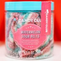 Watermelon Sour Belts · These wonderful watermelon flavored belts are covered in lip puckering sour sugar.