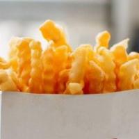 Cheese Fries · Loaded with signature cheese sauce