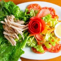 Jerk Chicken Salad Plate · 