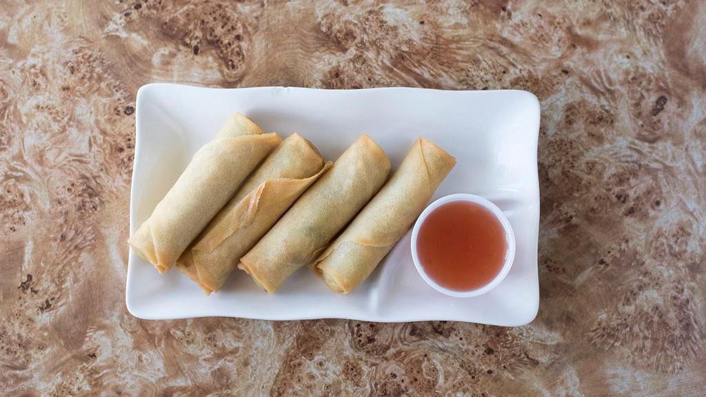Spring Roll 菜卷 · Two pieces.