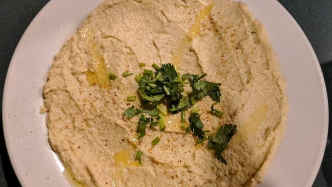 Hummus · Mediterranean chickpeas dip.