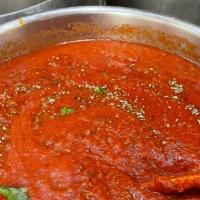 Grandma'S Meat Sauce · Grandma's meat sauce has our homemade marinara tomato sauce, blended with freshly seasoned g...
