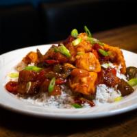Individual: Sweet & Sour Chicken · Chicken, tossed in our house made sweet and sour sauce with peppers, onions, and pineapple, ...