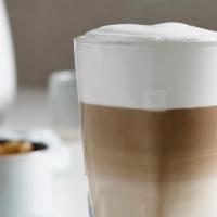 Latte · Espresso and steamed milk.