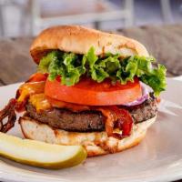 Ditto'S Certified Angus Burger · ½ pound patty with choice of two toppings