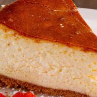 Seasonal Cheesecake · classic New York style cheesecake