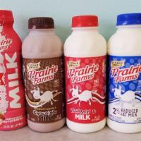 Chocolate Milk Or Milk (Prairie Farm) · Please make the selection  by adding instruction 
- chocolate m
- Vitamin D milk
- 2% milk
-...