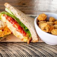 Pimento Cheese Sandwich · Served on your choice of white, wheat, or rye bread. Comes with a pickle spear and your choi...