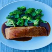 Bourbon Glazed Salmon · This very delicious, top-rated grilled salmon fillet, topped with our homemade bourbon sauce...
