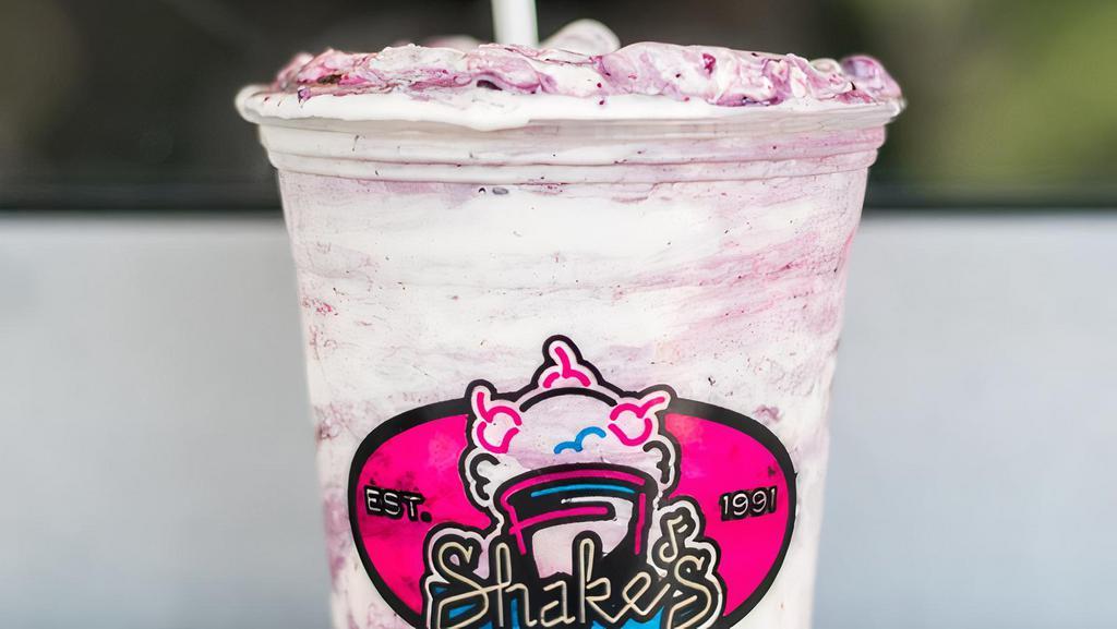 Shake · A frozen custard shake or malt mixed with your favorite topping.