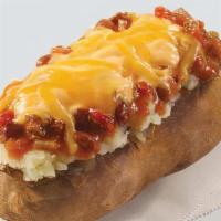 The Chili Cheese Spud · Potato smothered in homemade chili , cheese and sour cream.