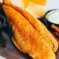 Hat Trick  · Catfish filet dipped in  Coaches Preds seasoning blend served with cole slaw and hand cut fr...