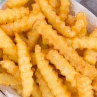 Fries · Half Pound Crinkle cut fries.