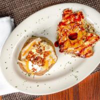 Mesquite-Grilled Chicken · Cooked over a mesquite wood-fired grill, our marinated chicken breast may be ordered four wa...