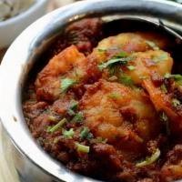 Bawarchi Royyala Kura (Shrimp) · 