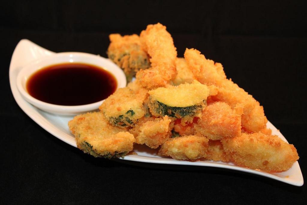 Tempura Platter · Shrimp and vegetables fried in tempura batter