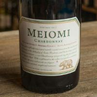 Meiomi Chardonnay · The Meiomi Chardonnay opens with luxurious aromas of apple, pear, and white flowers. Creamy ...