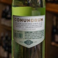 Conundrum White Blend · Unique blend of Viognier, Muscat, Sauvignon Blanc and Chardonnay that is distinctive for its...