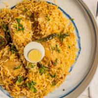Chicken Biryani · Chicken biryani is a savory chicken and rice dish that includes layers of chicken, rice, and...