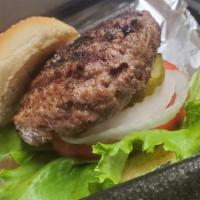 Granville Burger · Our famous burger dressed with lettuce, tomato, onion, pickles, and our signature Granville ...