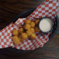 Pepper Jack Cheese Balls · Always the spicy favorite. Bite sized breaded pepper jack cheese balls fried golden brown an...