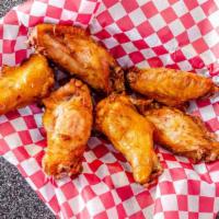 Smoked Wings (6 Pieces) · Smoked in house, flash fried to order!! Best wings in the boro!!!!