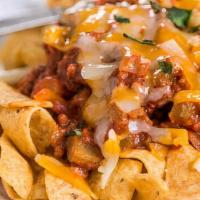 Frito Chili Pie · You don't have to share if you don't want to.