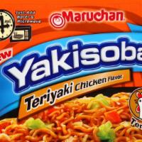 Maruchan Yakisoba-Teriyaki Chicken Flavor · 4 Oz-Japanese Home Style Noodles. Teriyaki Chicken flavor.
