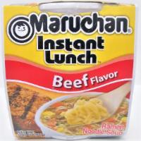 Maruchan Instant Lunch-Beef · 2.25 Oz-Beef Ramen Noodle Soup.