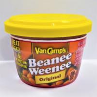 Van Camps-Beanee Weenee Original · 9 Grams of protein per serving
Heat & Eat