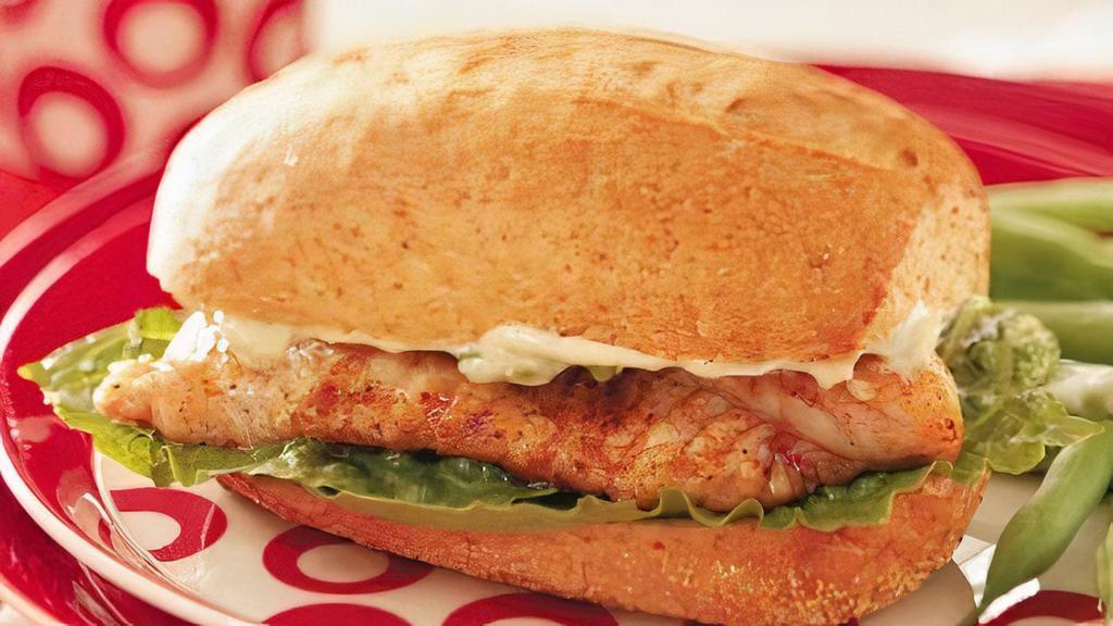 Catfish Sandwich · Includes fries.