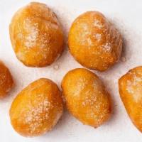 Greek Donuts (Loukamades) · deep fried honey puffs with honey and cinnamon sugar
